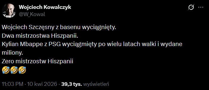 Wojciech Kowalczyk PODSUMOWAŁ ''rywalizację'' Barcelony z Realem xD